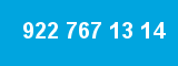 922 767 13 14 922 767 13 14